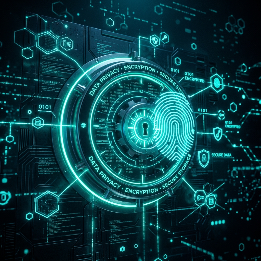 Orela AI Data Encryption and Secure Storage compliance mockup