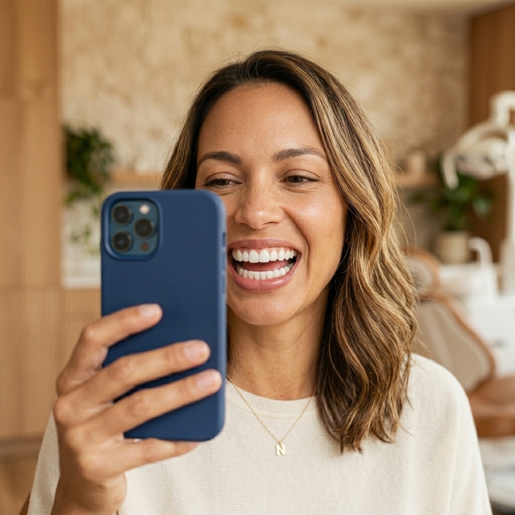 AI Personal Dental Care Mockup